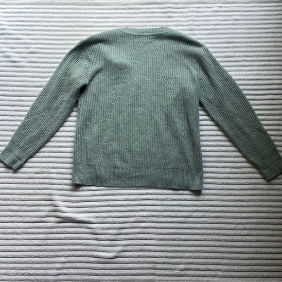 Rag & Bone Cashmere Teal V-Neck Sweater - Picture 10 of 13